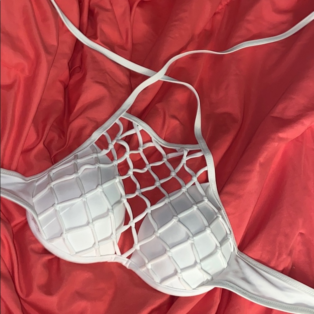 Shade & Shore white bathing suit